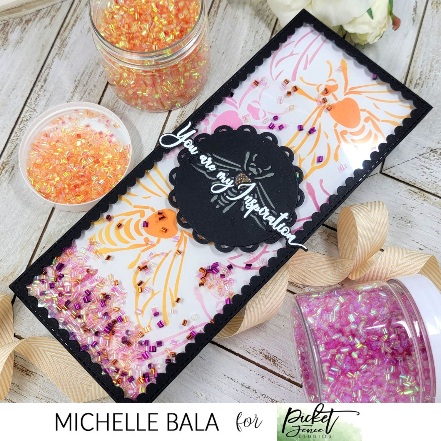 A2 Bee Happy Stencil