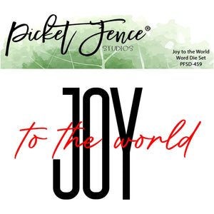 Joy to the World Word Die Set