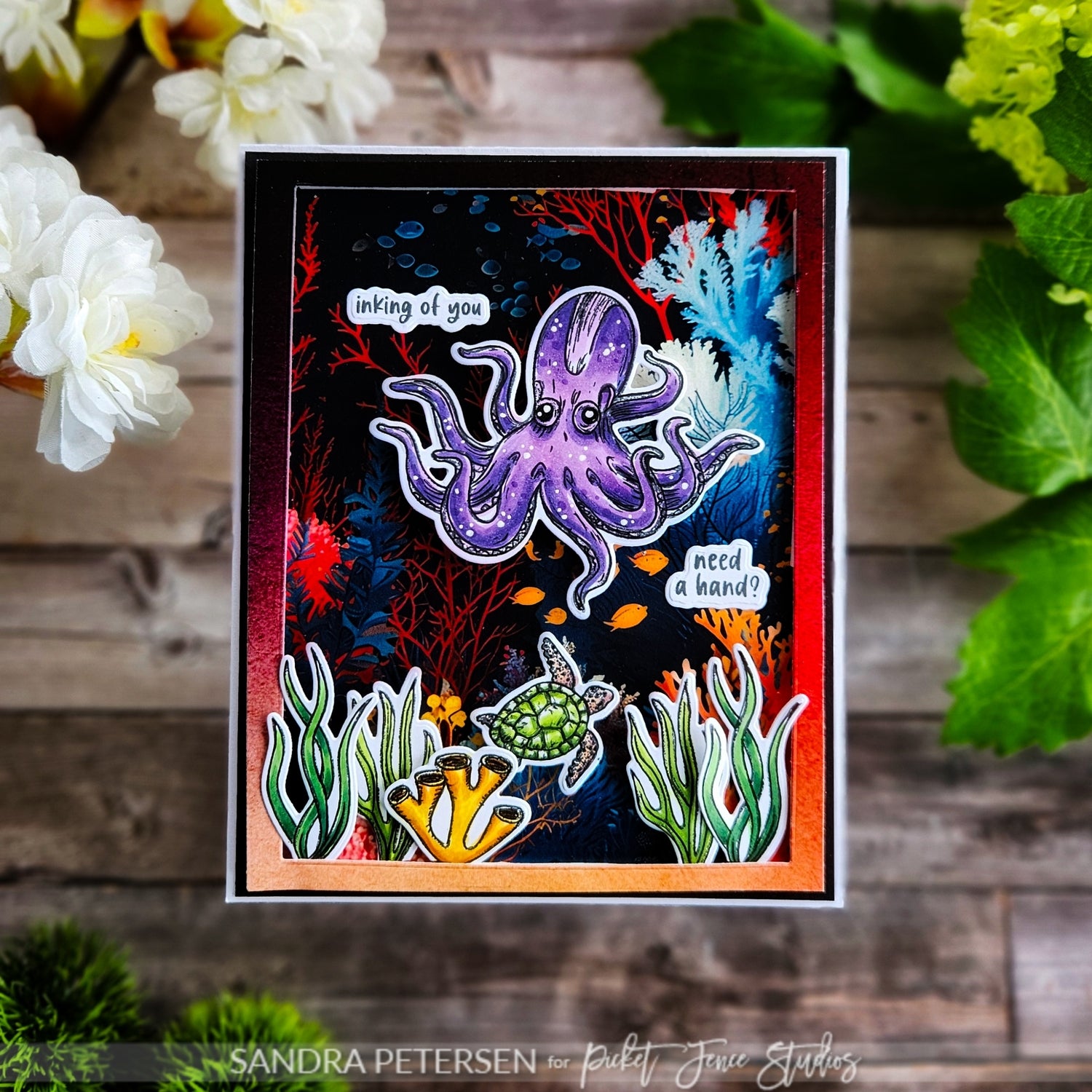 Colored Image Sheet: You Octopi My Thoughts (Reverse Orientation)