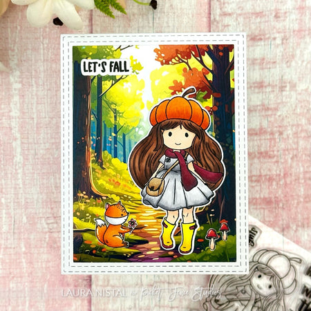 Fabulously Glossy A2 Card Fronts - Autumn Scenery