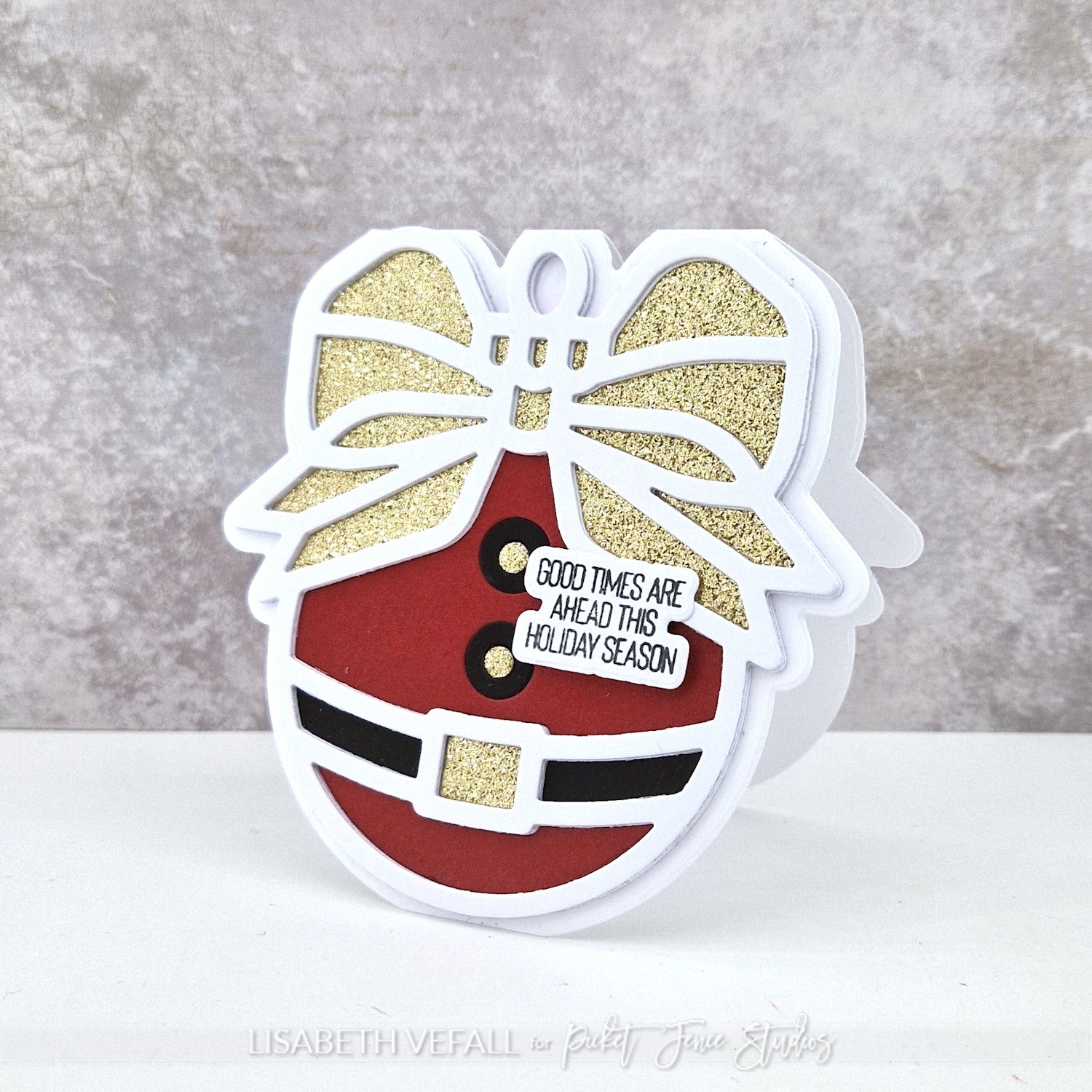 Santa's Suit Ornament Die