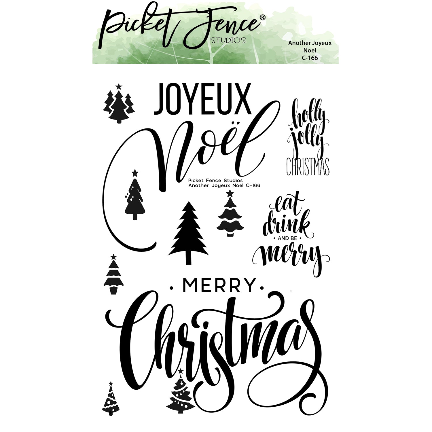 Another Joyeux Noel Coordinating Die Set