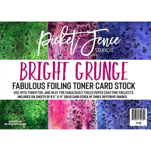 Fabulous Foiling Toner Card Stock - Bright Grunge