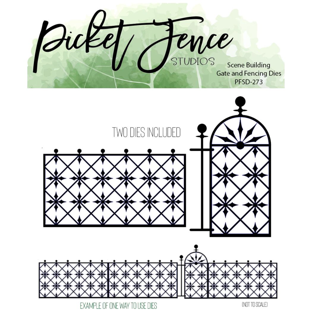 Scene Building Dies: Gate and Fencing Dies