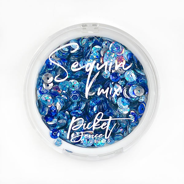 Sequin Mix - The Winter Blues