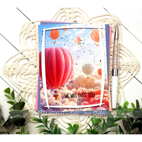 Fabulously Glossy A2 Card Fronts - Adventures in Hot Air Ballooning