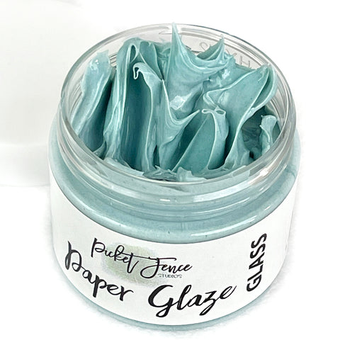 Paper Glaze Glass - Sea Glass Green