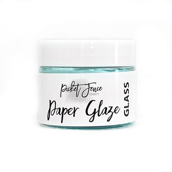Paper Glaze Glass - Sea Glass Blue