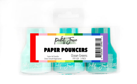 Paper Pouncers - Ocean Greens