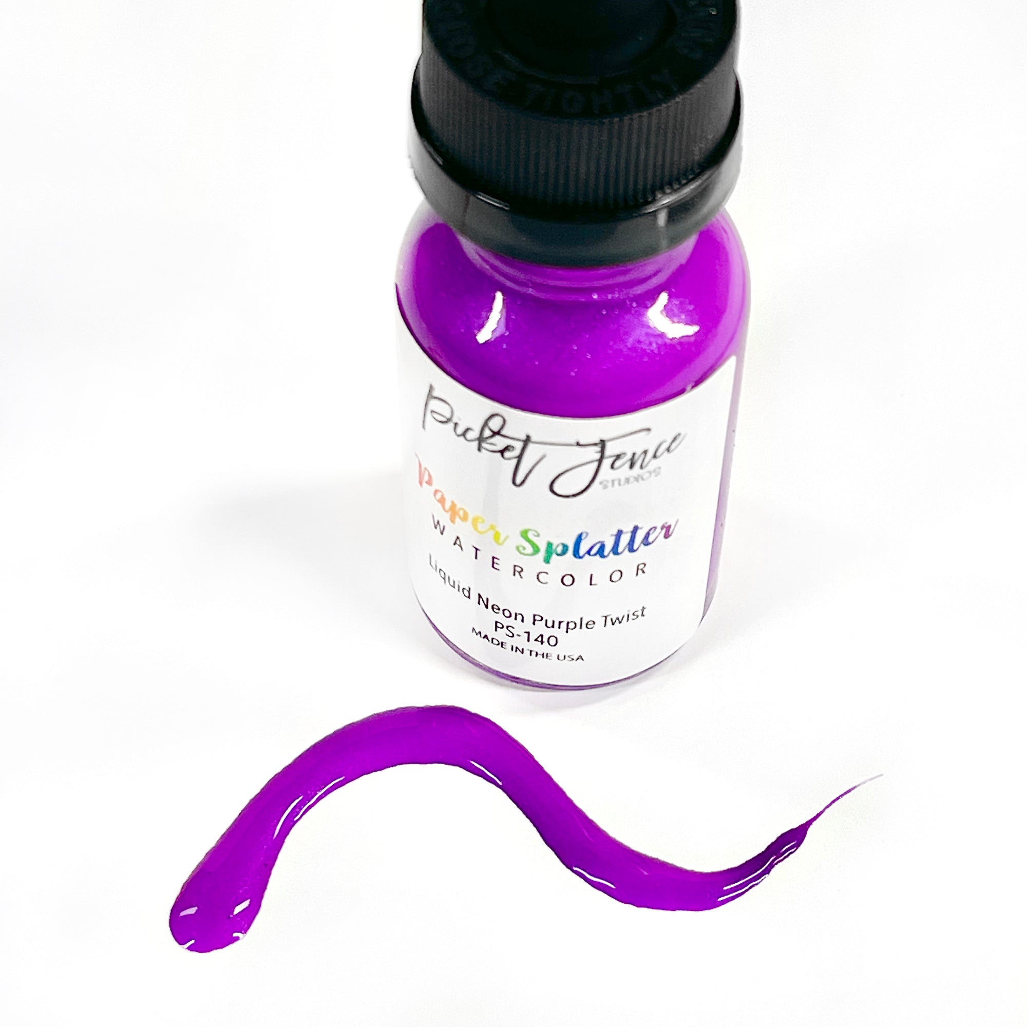 Paper Splatter Liquid - Purple Twist – Picket Fence Studios