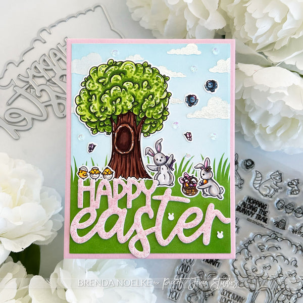 Peach and Piper: Easter Adventures Stamp and Coordinating Die Set