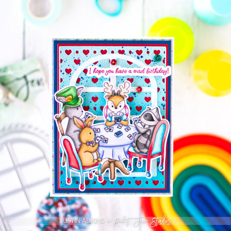 Buy Both: Peach and Piper: Mad Birthday Stamp and Coordinating Die Sets