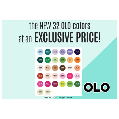 OLO Marker Collection - 32 New Color Set