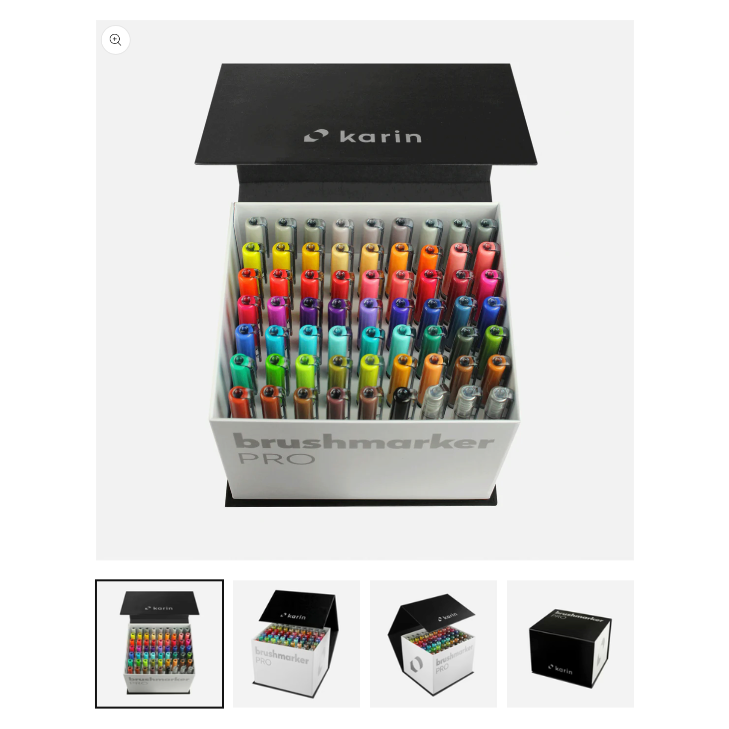 Karin Brushmarker PRO Mega Box 60 Color + 3 Blenders Set