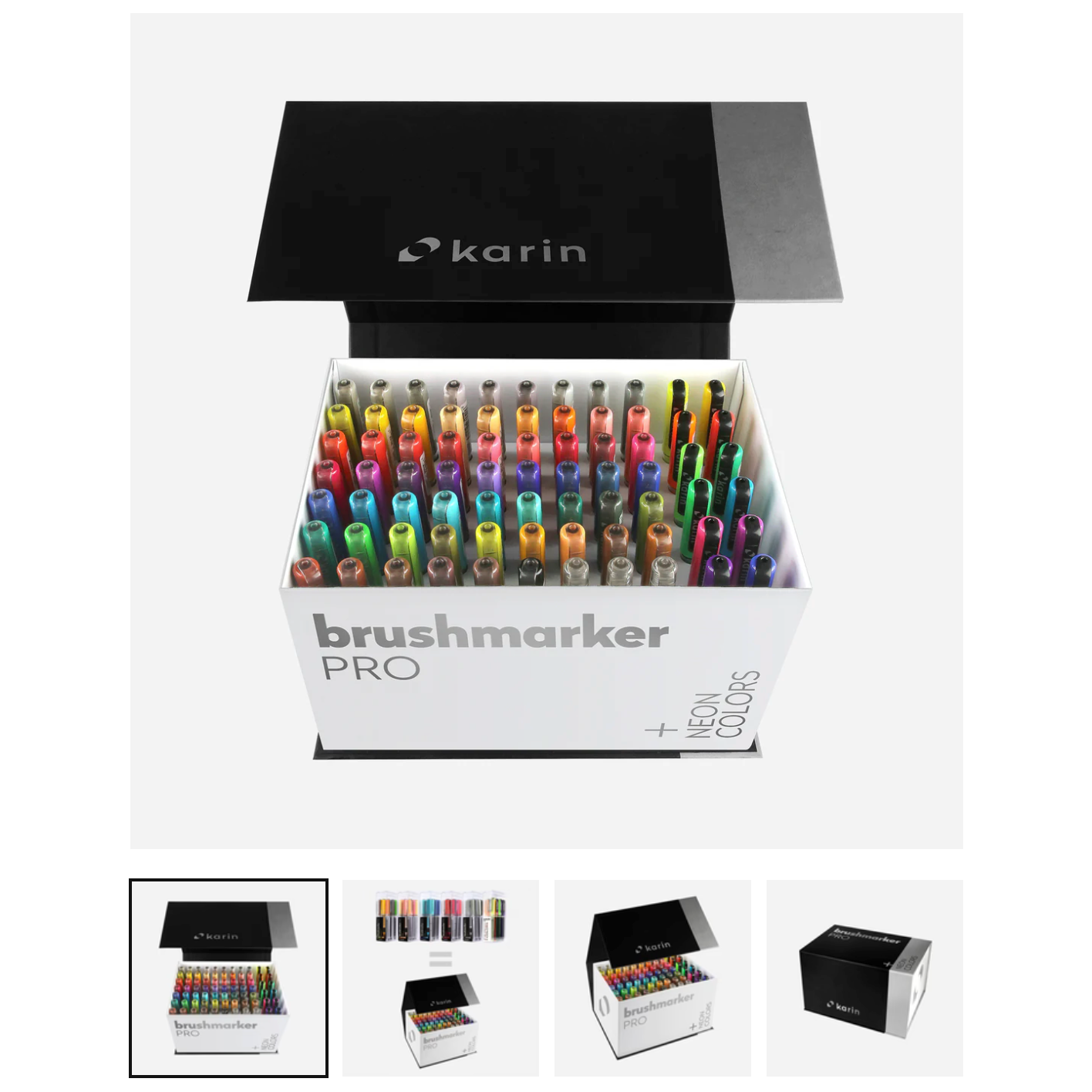 Karin Brushmarker PRO 72 Marker Mega Box PLUS Set + 3 Blender Set