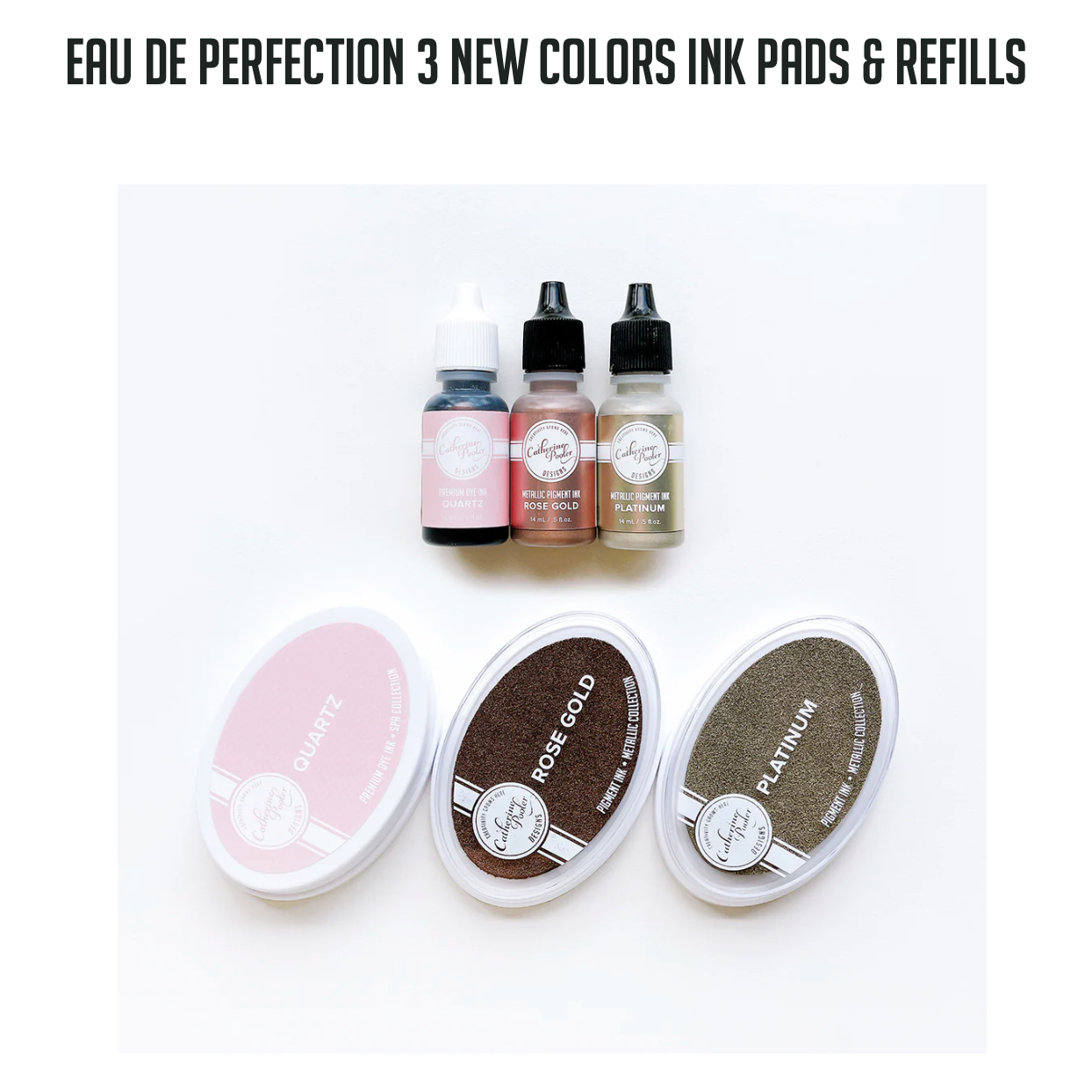 BUY ALL: Catherine Pooler Metallic Ink Collection with Full-sized White Pouncers