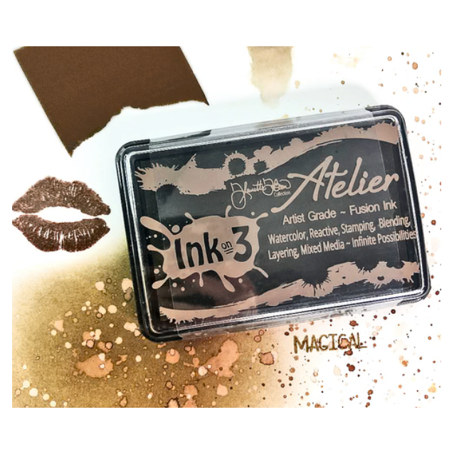 Twiggy Brown: Ink on 3 Atelier Fusion Ink Bundle