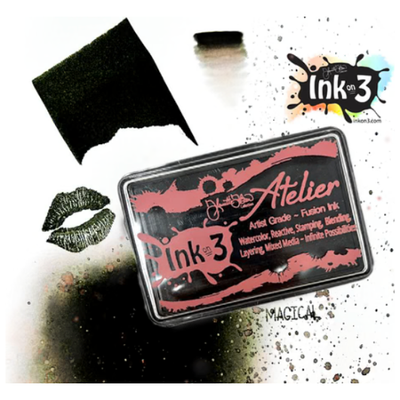 Paint it Black: Ink on 3 Atelier Fusion Ink Bundle