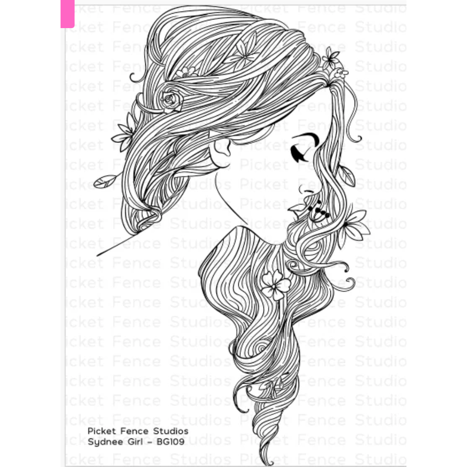 Beautiful Girls - Sydnee with Coordinating Die Set