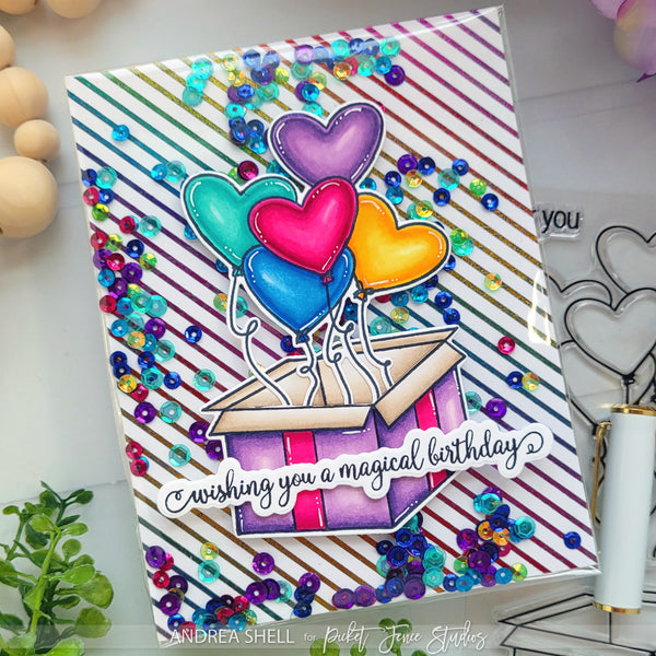 Fabulous Toner Foil - Striped Rainbow