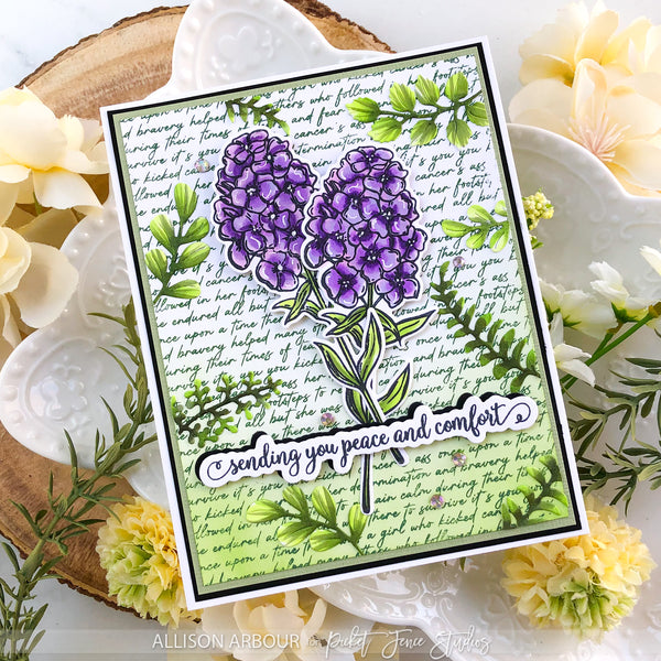 Sweet Summer Bellflowers Coordinating Die