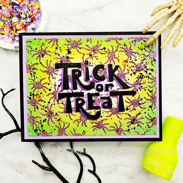 Trick or Treat Halloween Word Die Set