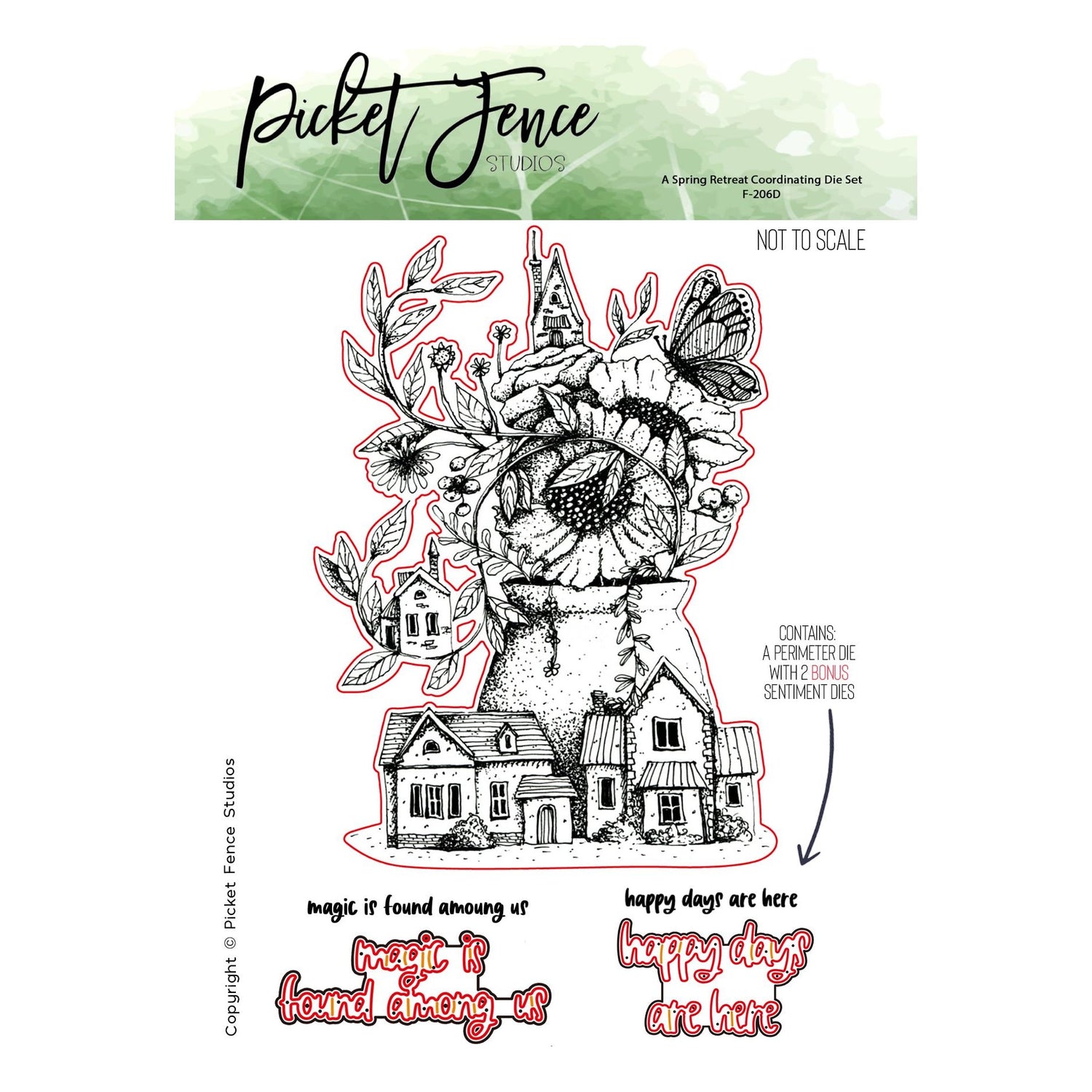 A Spring Retreat with Coordinating Die Set