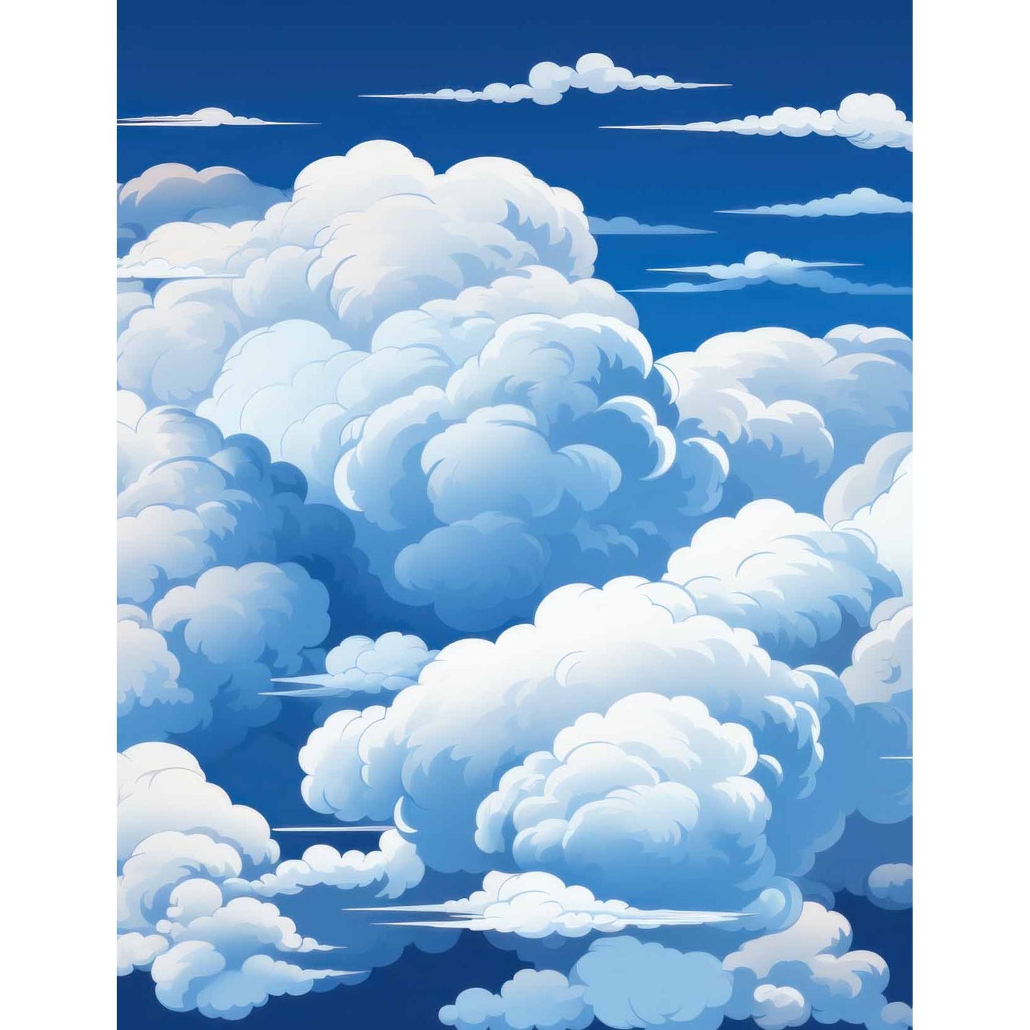 Fabulously Glossy A2 Card Fronts - Blue Skies Ahead