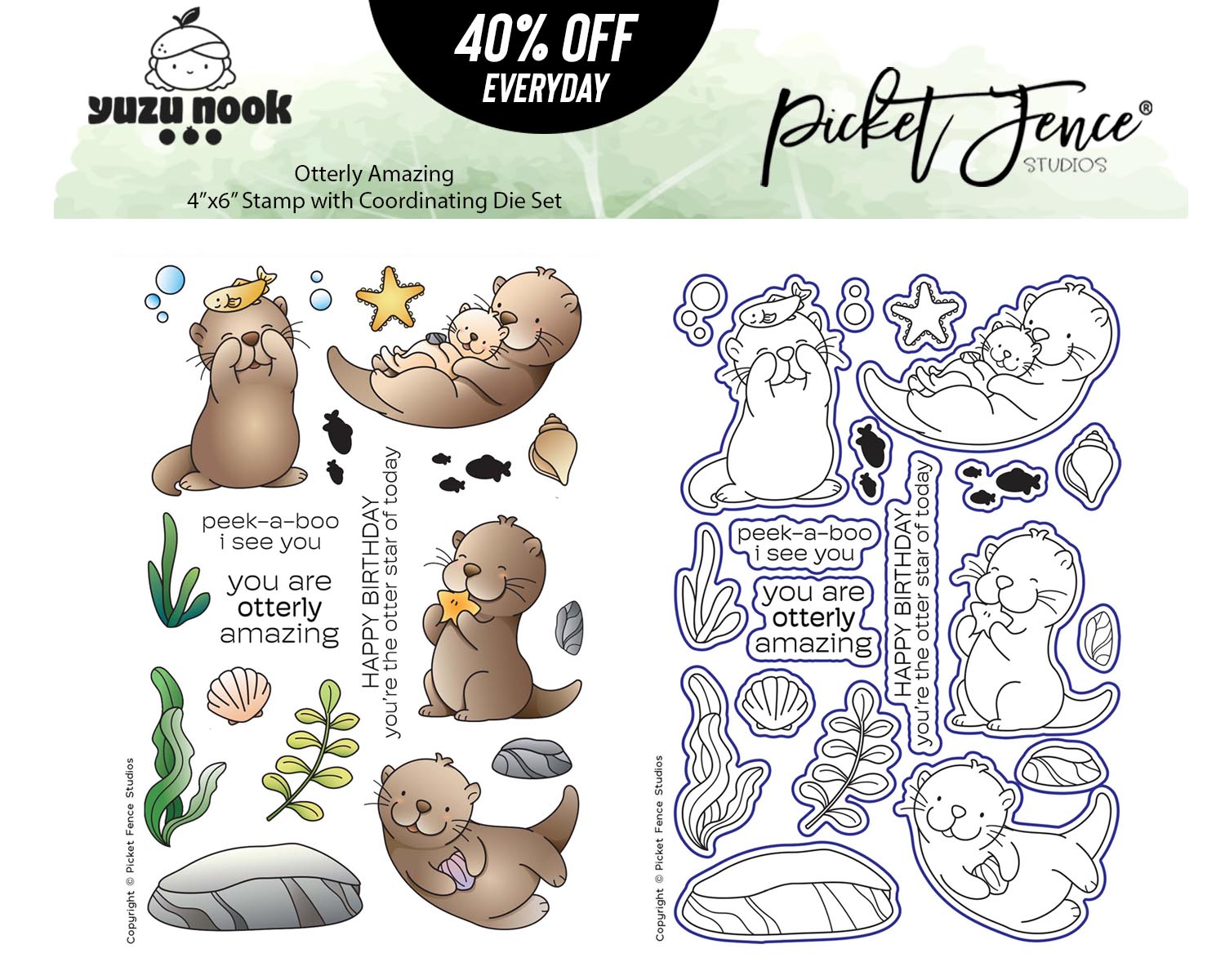 Otterly Amazing with Coordinating Die Set