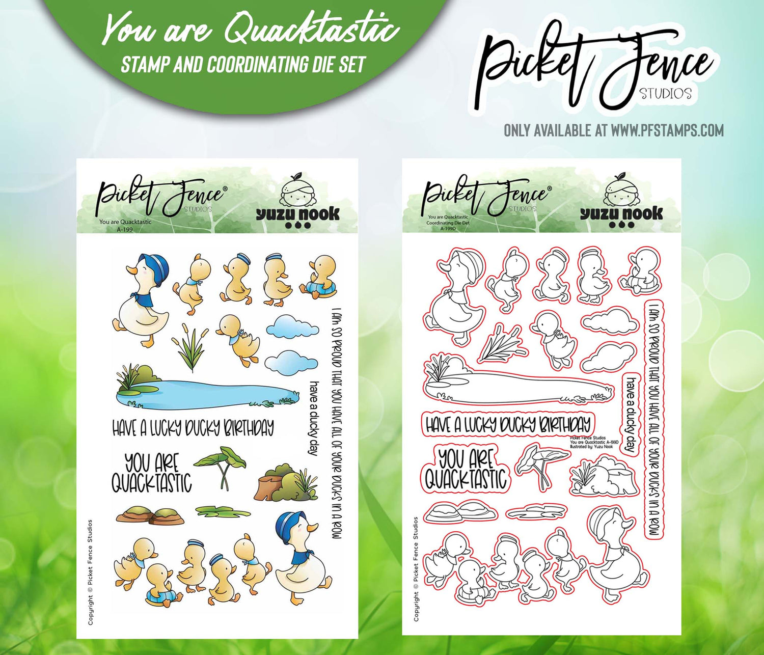 You are Quacktastic with Coordinating Die Set (Yuzu Nook)