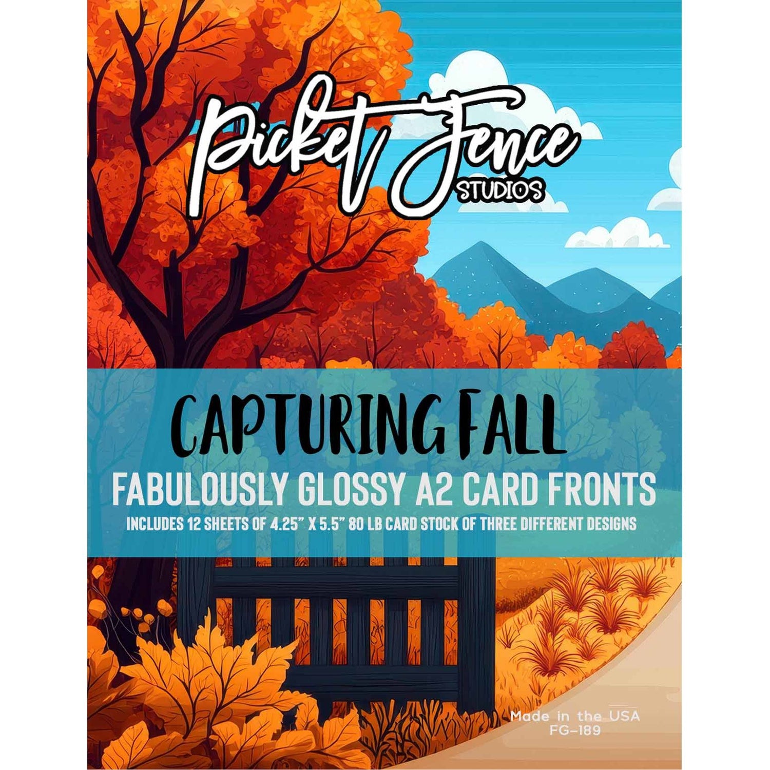 Fabulously Glossy A2 Card Fronts - Capturing Halloween