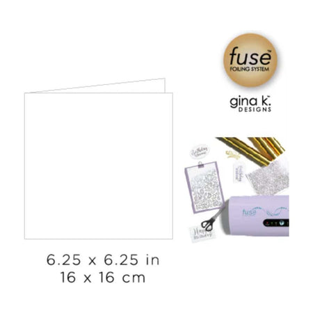 Gina K Fuse Foiling System - White Version with FREE Shipping