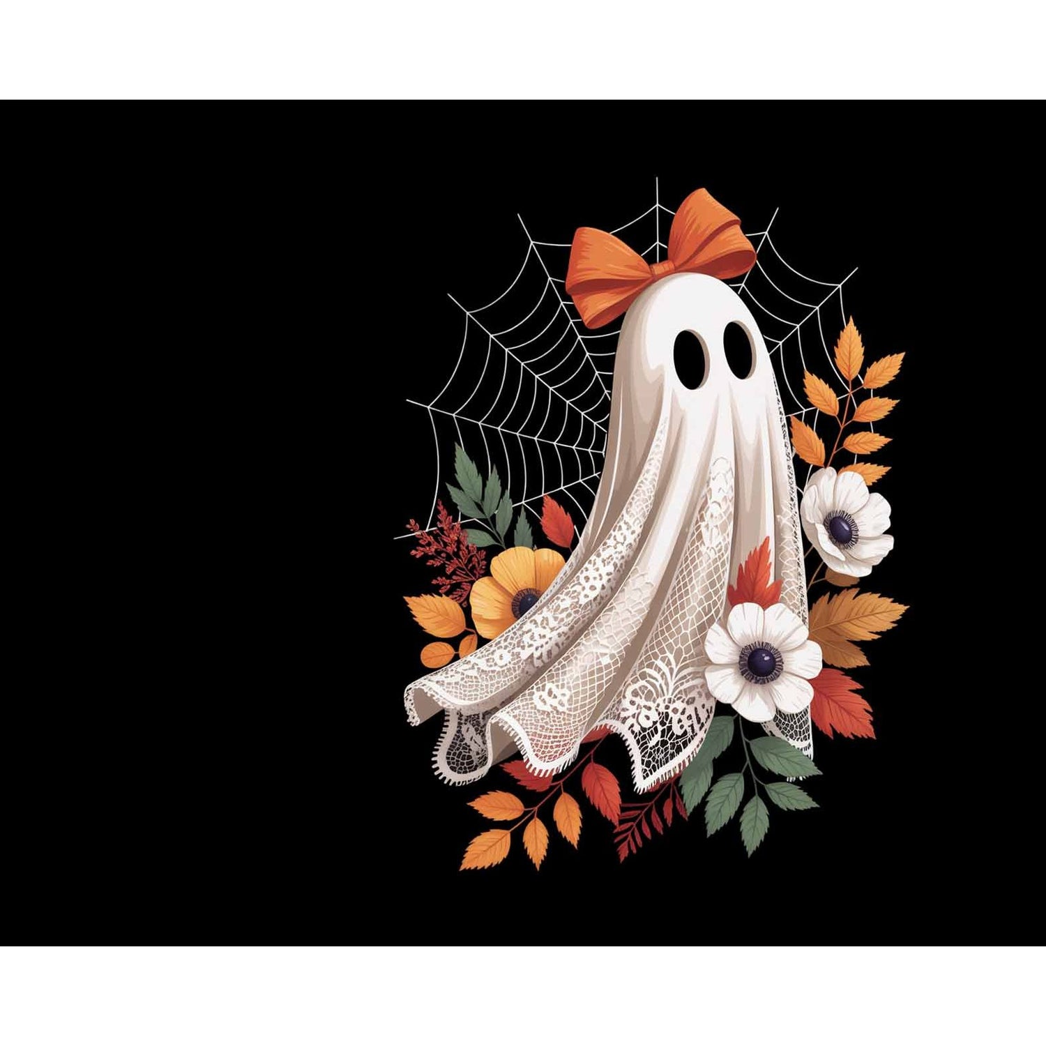 Fabulously Glossy A2 Card Fronts - Cute Little Ghosts