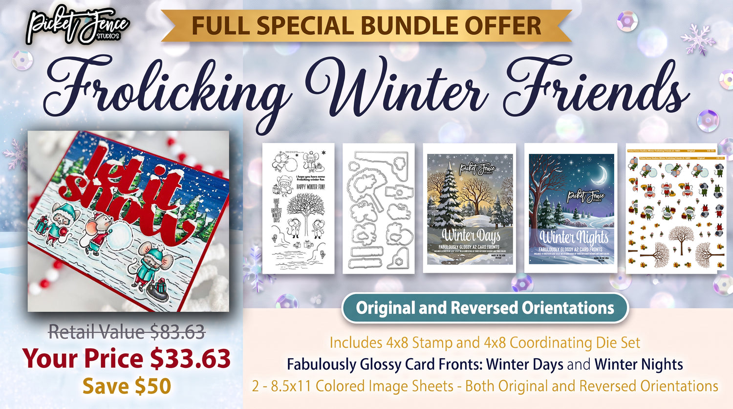 Special Bundle Offer: Winter Frolicking Friends (Full)