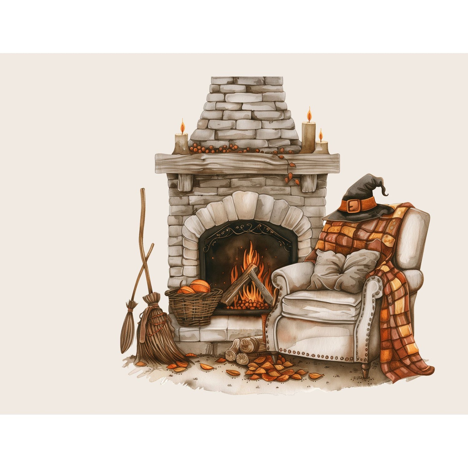 Fabulously Glossy A2 Card Fronts - Halloween Surroundings