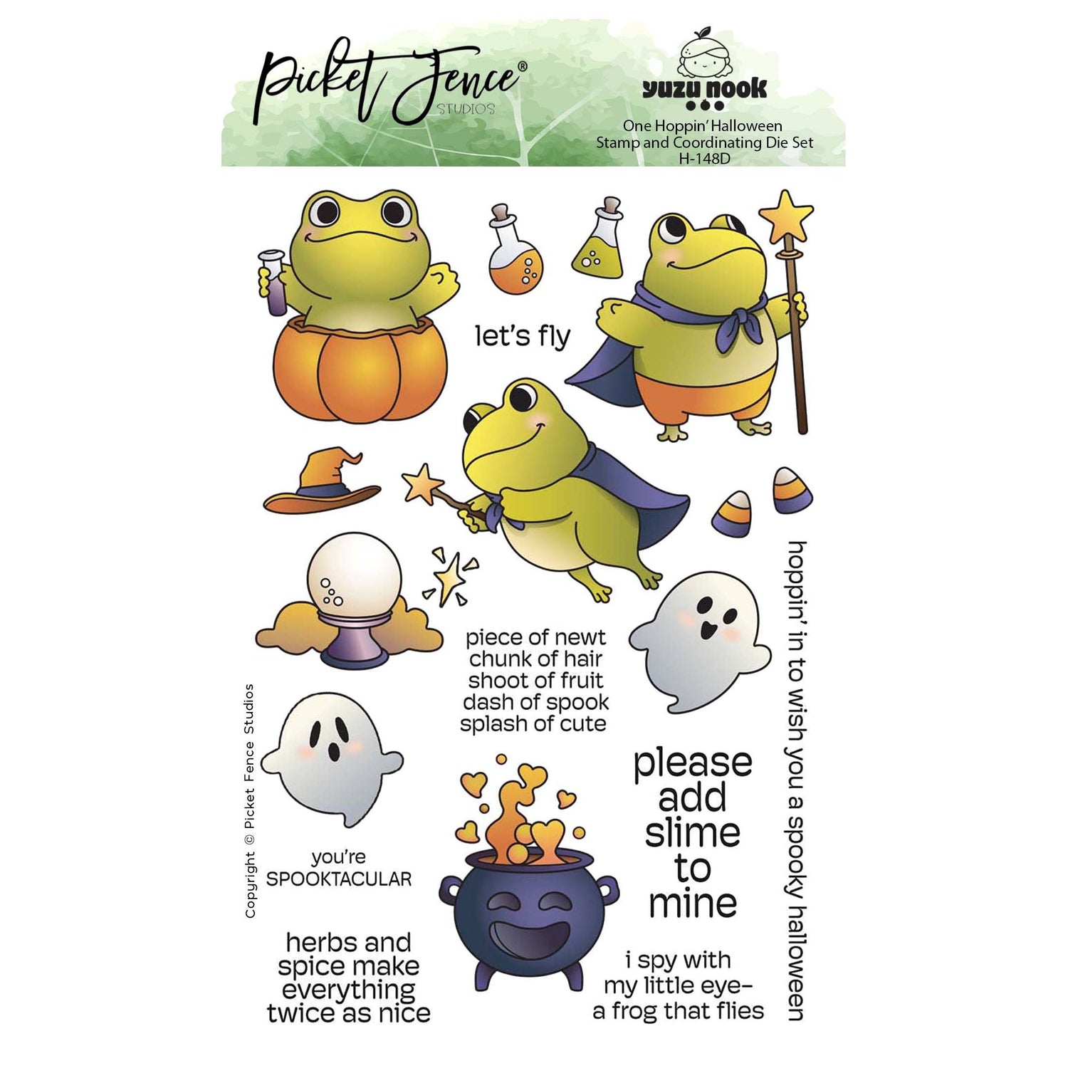 One Hoppin' Halloween - Stamp and Coordinating Die