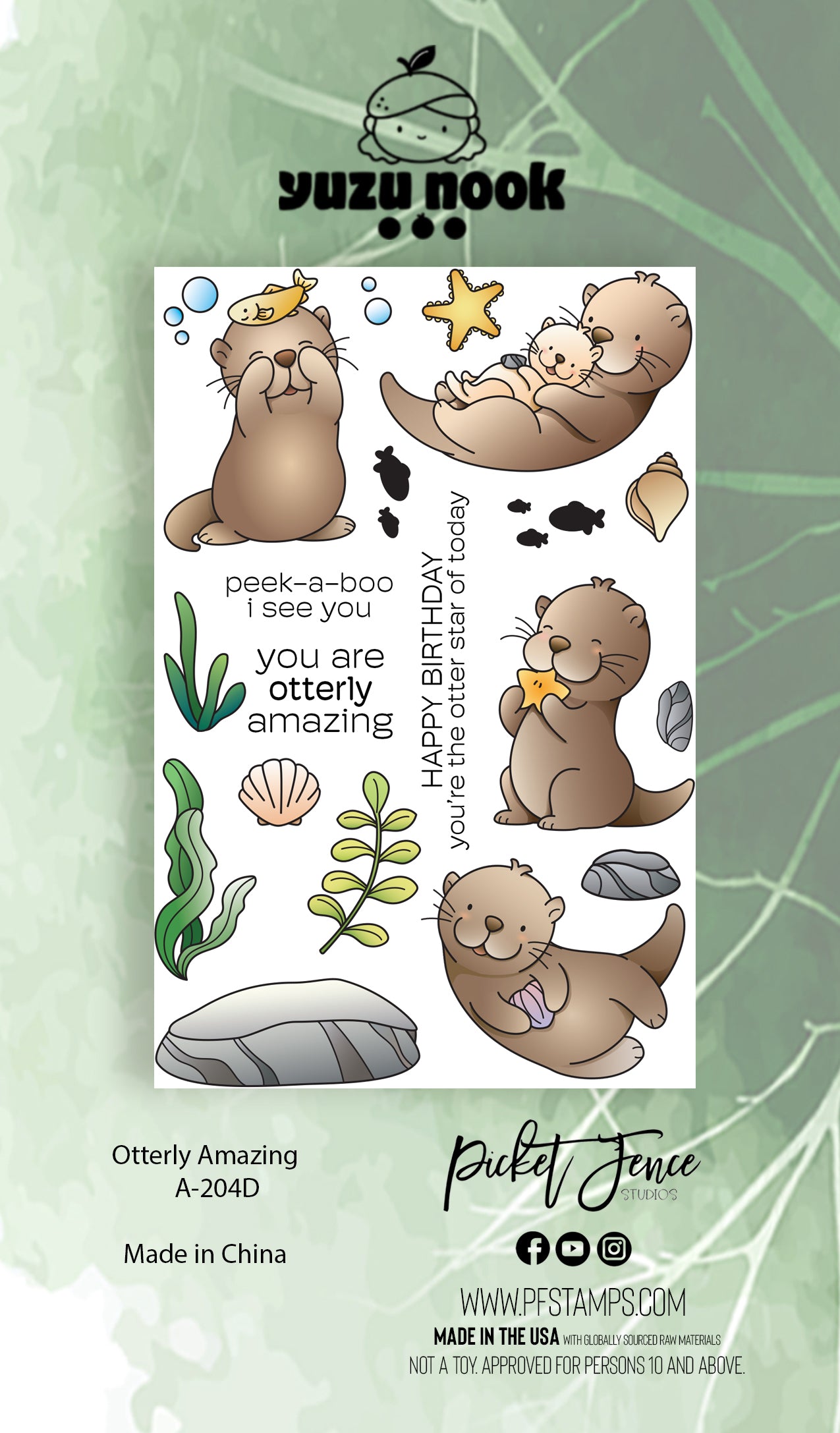Otterly Amazing Coordinating Die Set