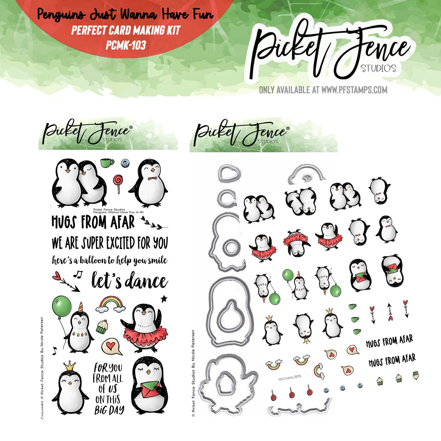 Perfect Card Making Kit: Penguins Wanna Have Fun -- $65 Off