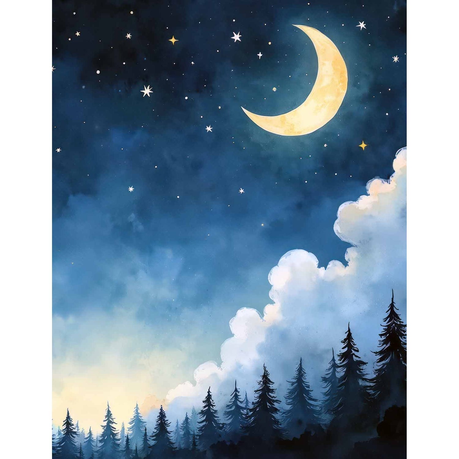 Fabulously Glossy A2 Card Fronts - Santa’s Night Flight