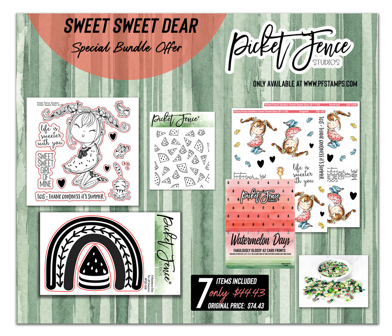 Special Bundle Offer: Sweet Sweet Watermelon Dear