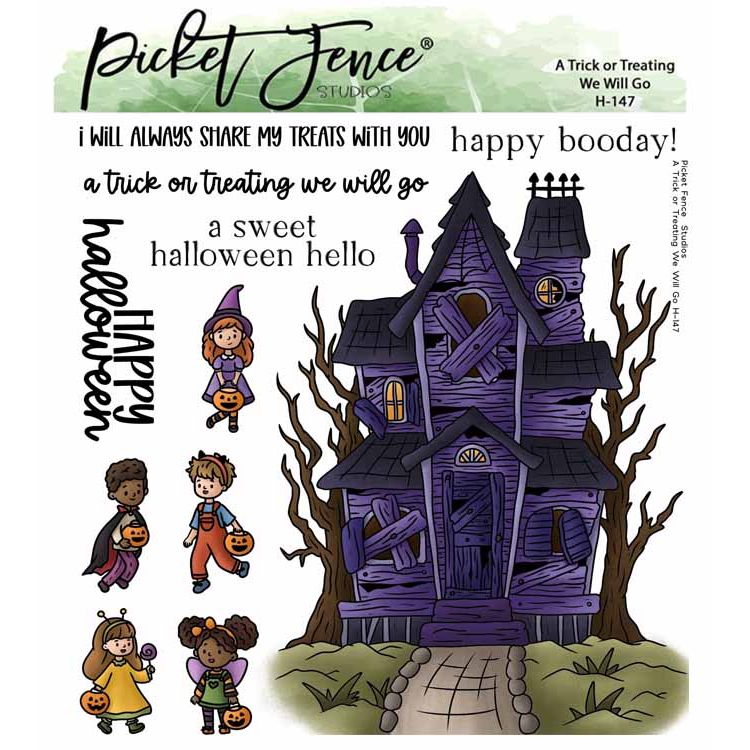 A Trick or Treating We Will Go with Coordinating Die Set