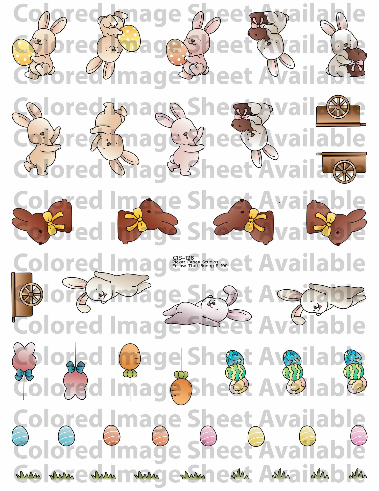 Follow that Bunny with Coordinating Die Set (Yuzu Nook)