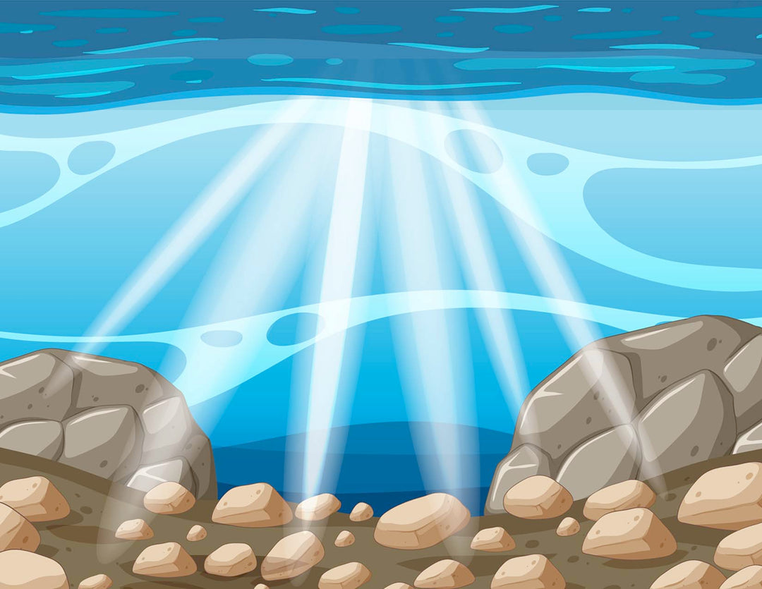 Fabulously A2 Glossy Card Fronts: Scene Building: An Ocean View