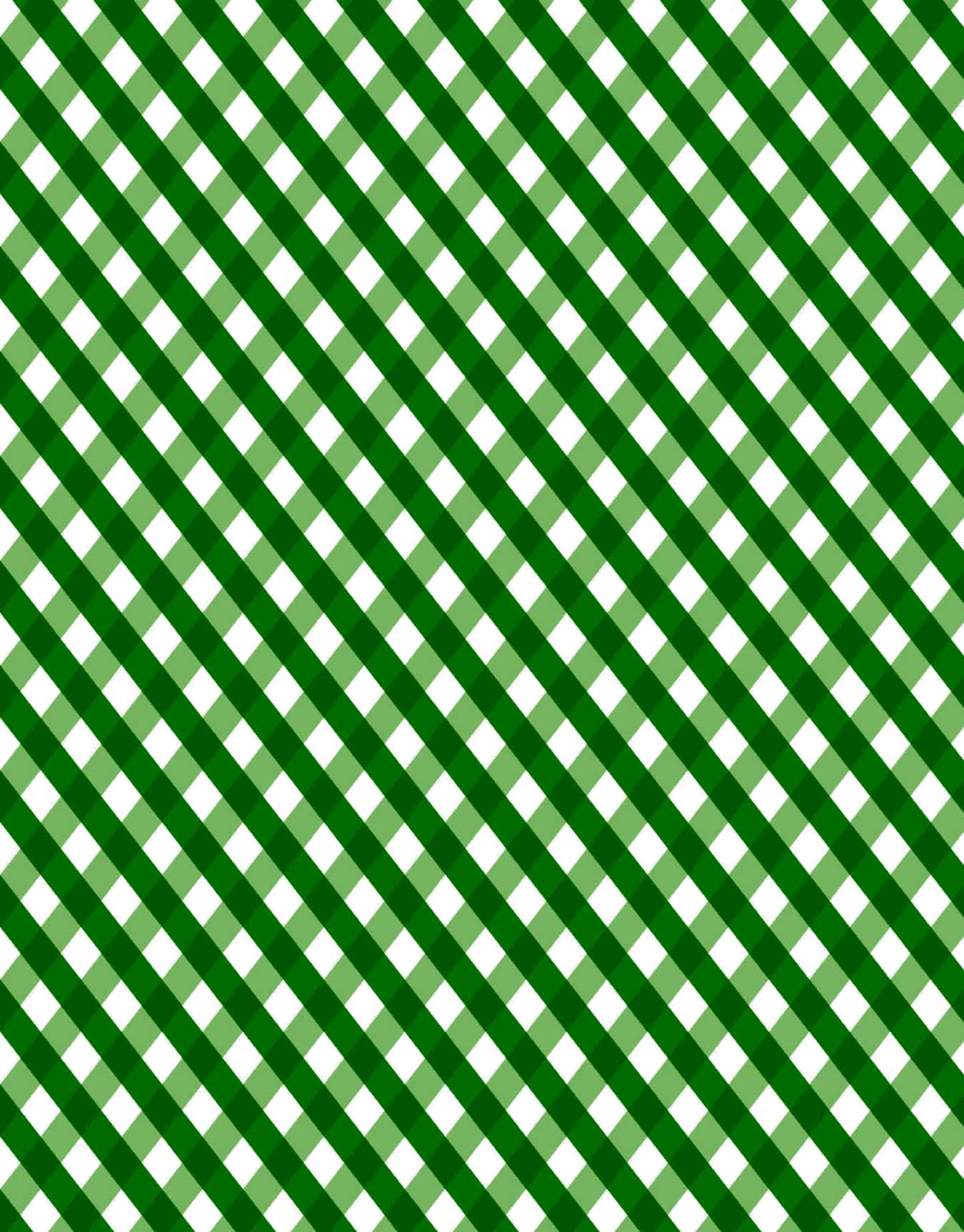 Fabulously A2 Glossy Card Fronts: Cheery Christmas Gingham