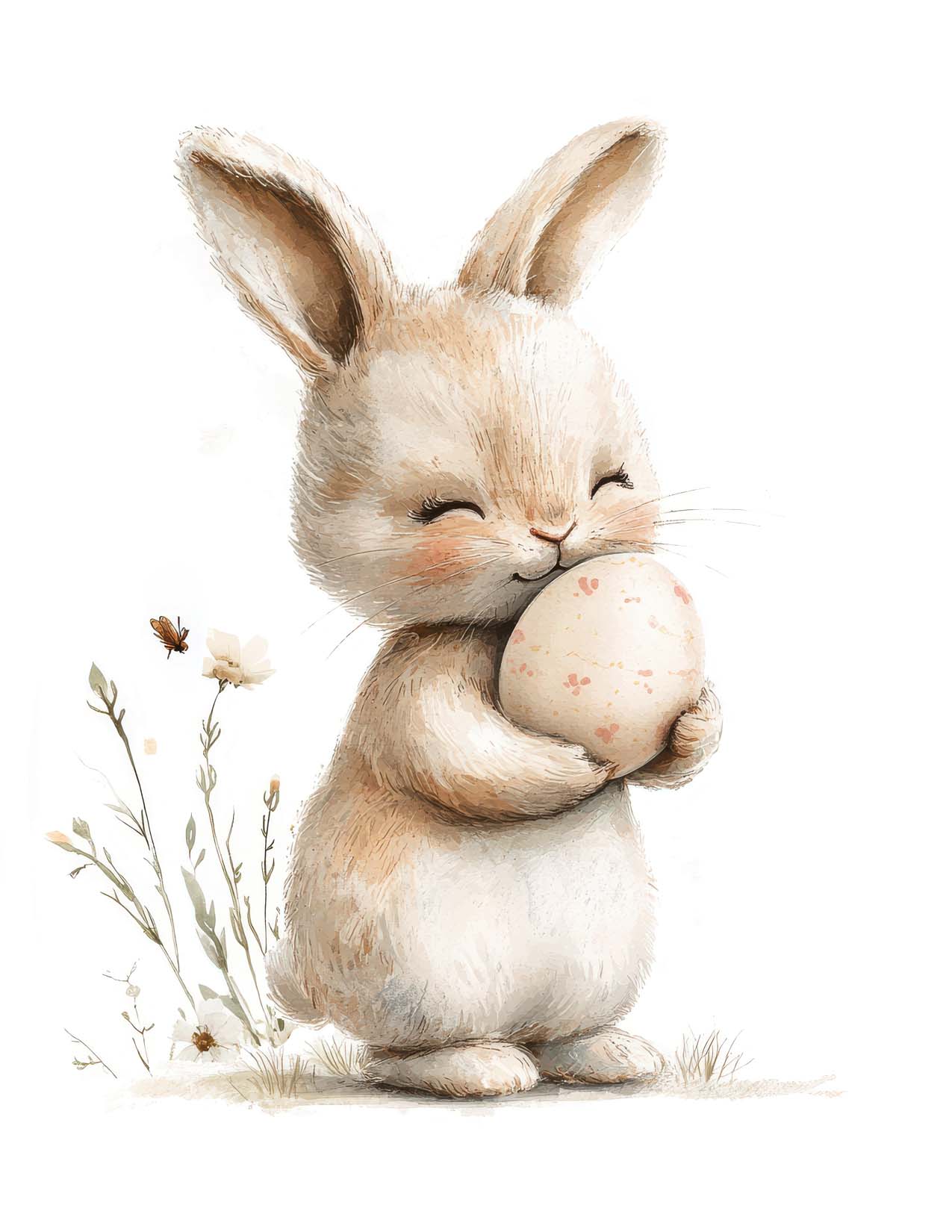 Fabulously A2 Glossy Card Fronts: A Hare too Cute to Bear