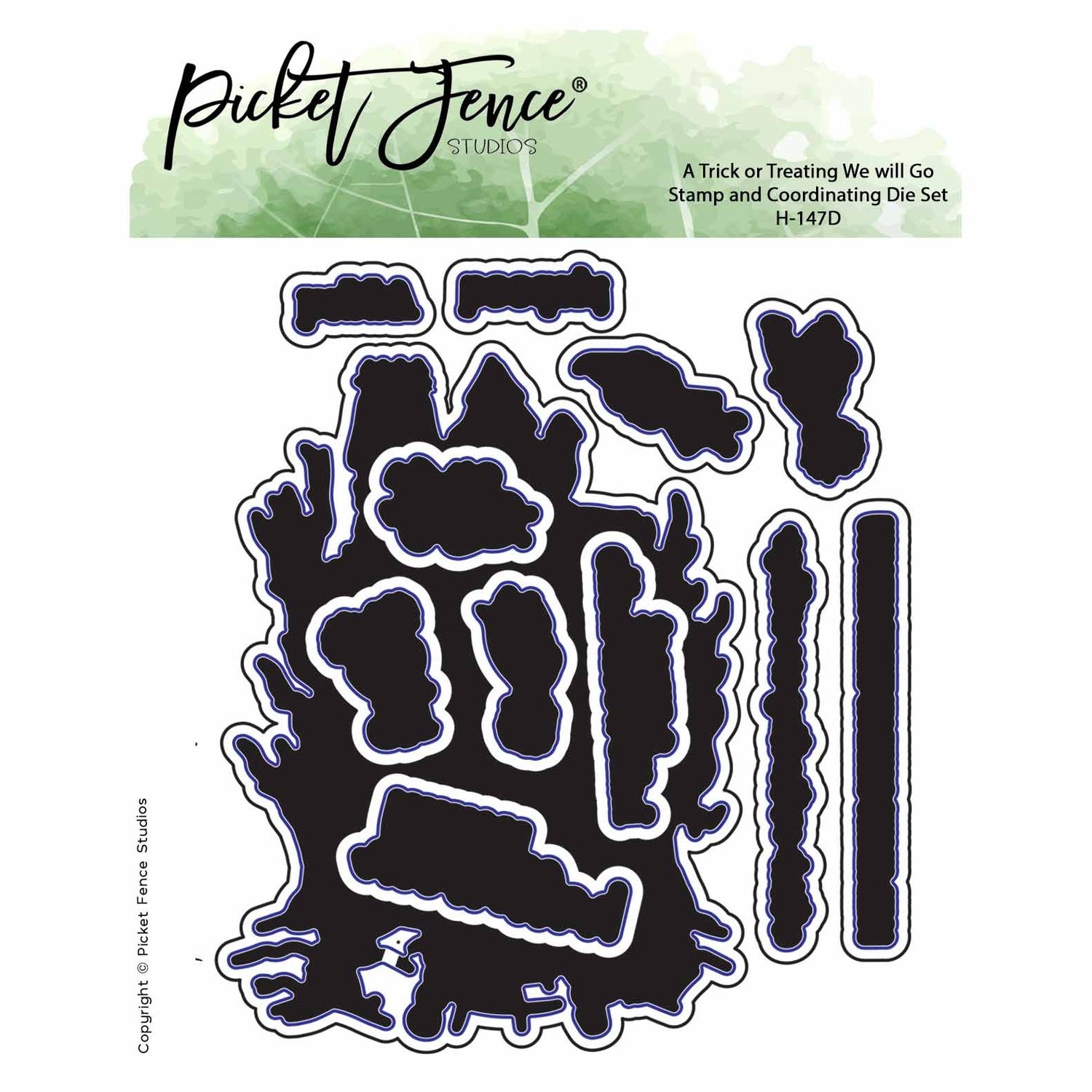 A Trick or Treating We Will Go with Coordinating Die Set