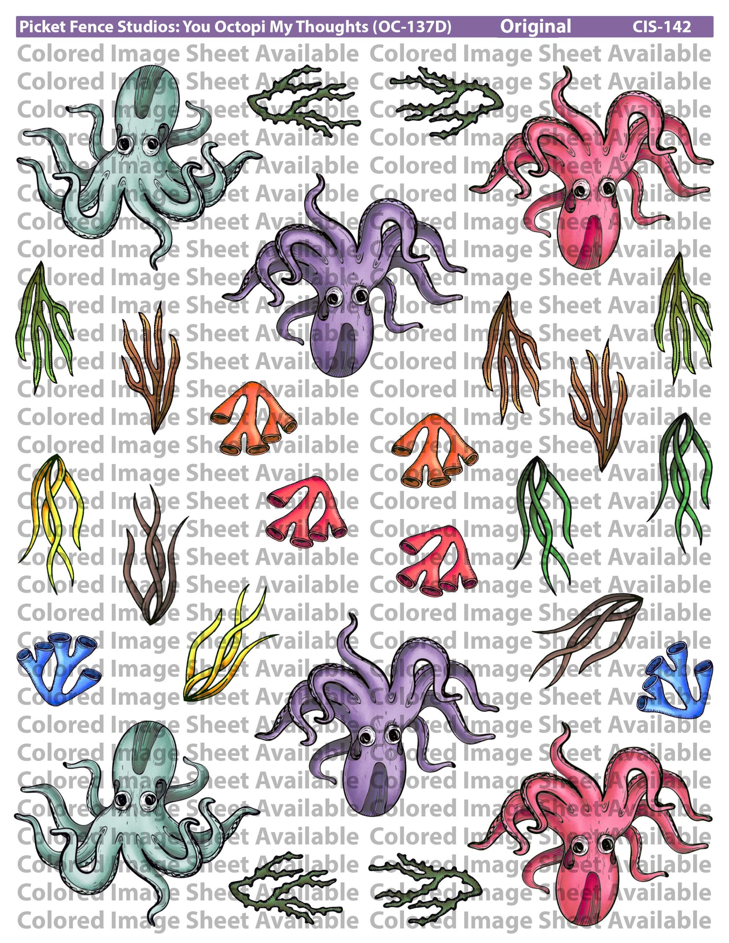 You Octopi my Thoughts with Coordinating Die Set