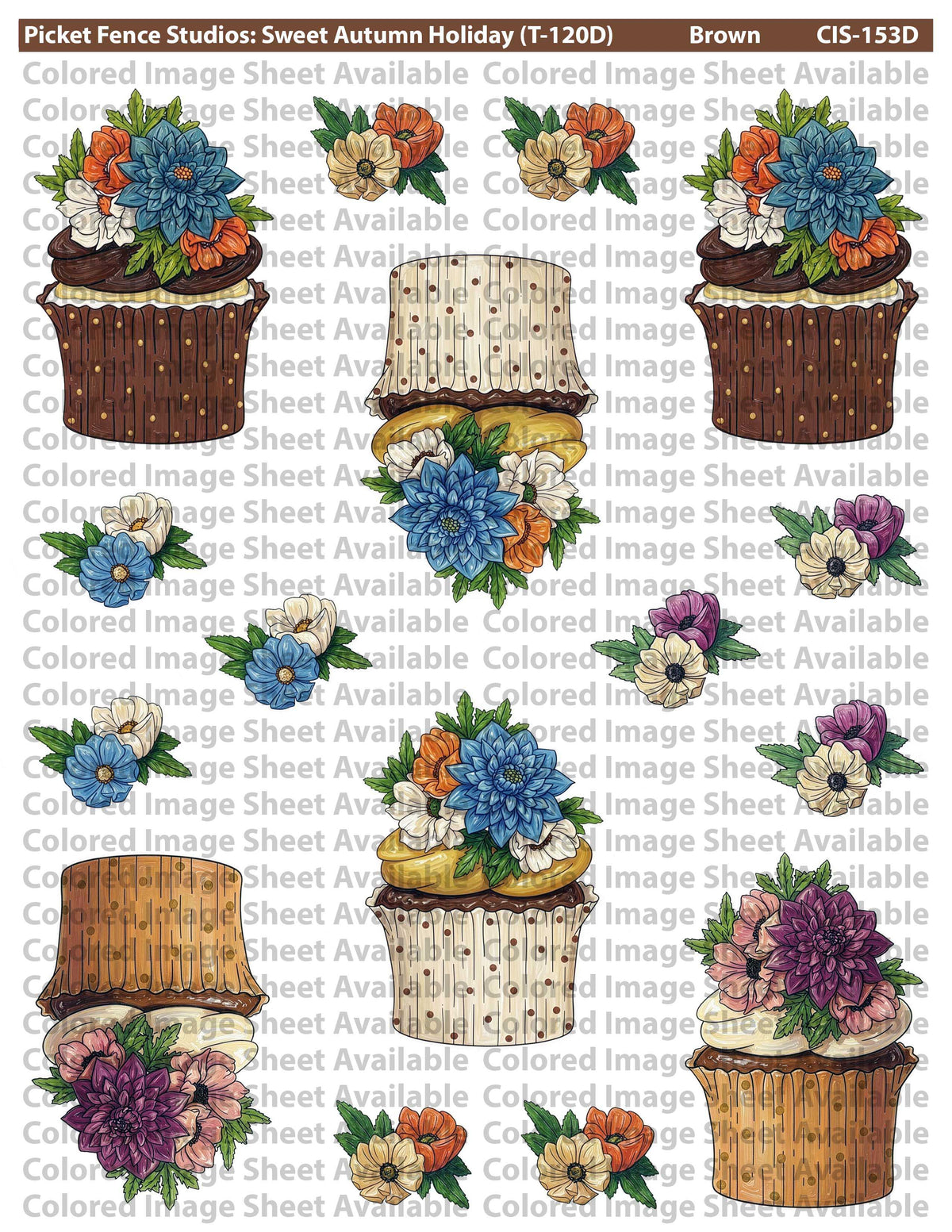Colored Image Sheet: Sweet Autumn Holiday (Sentiments)