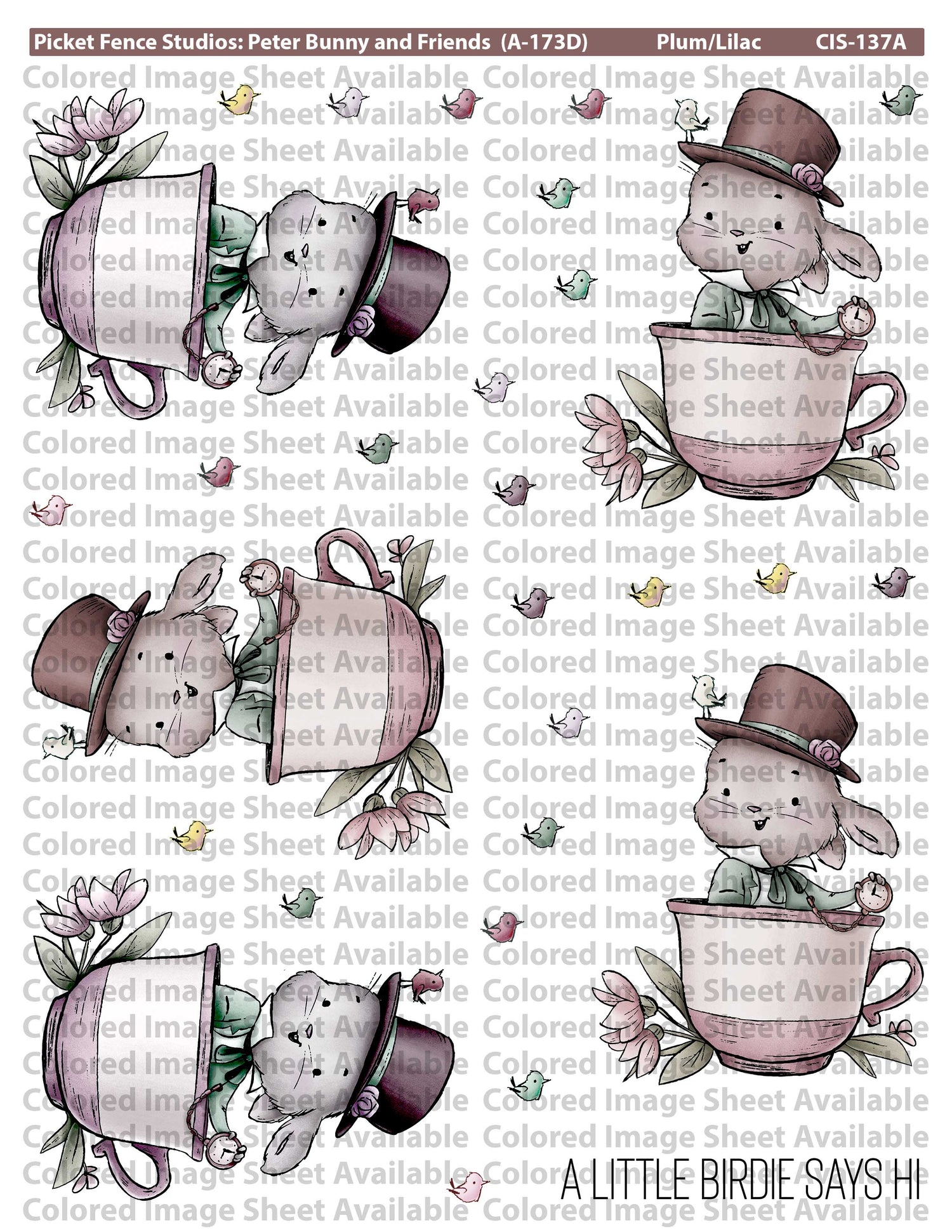 Peter Bunny and Friends with Coordinating Die