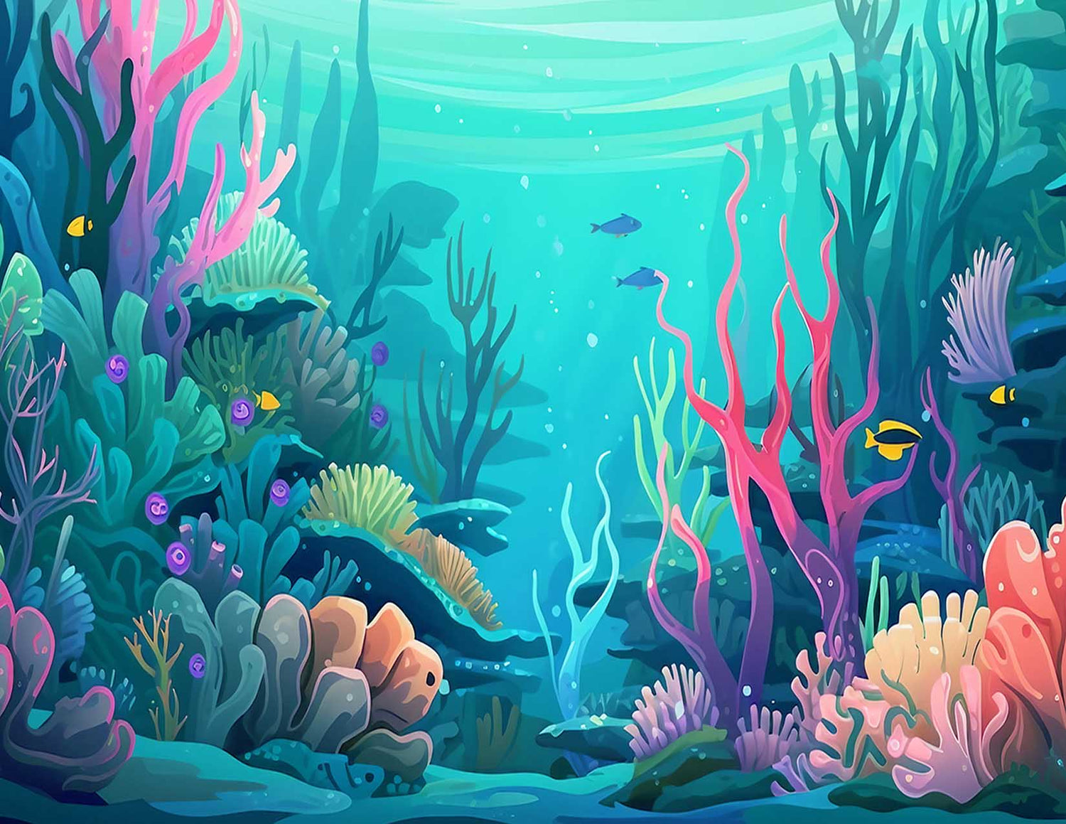 Fabulously A2 Glossy Card Fronts: Ocean Vibes